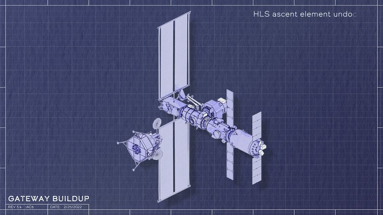 Видео: как NASA будет строить лунную станцию Gateway?