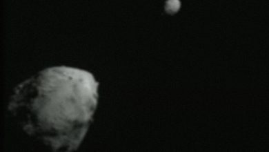 Фото - Опубликовано видео тарана астероида Диморф американским космическим зондом DART