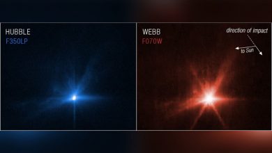 Фото - Телескопы Hubble и Webb запечатлели «взрыв» астероида Диморф после тарана зондом DART