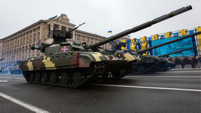 Фото - В России рассказали о применении «парадных» танков Украиной