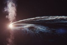 Фото - Обнаружена аномальная «отрыжка» черной дыры спустя три года после поглощения звезды