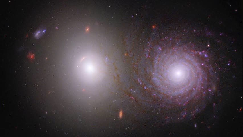 Фото - Представлены совместные изображения телескопа Джеймса Уэбба и «Хаббла»
